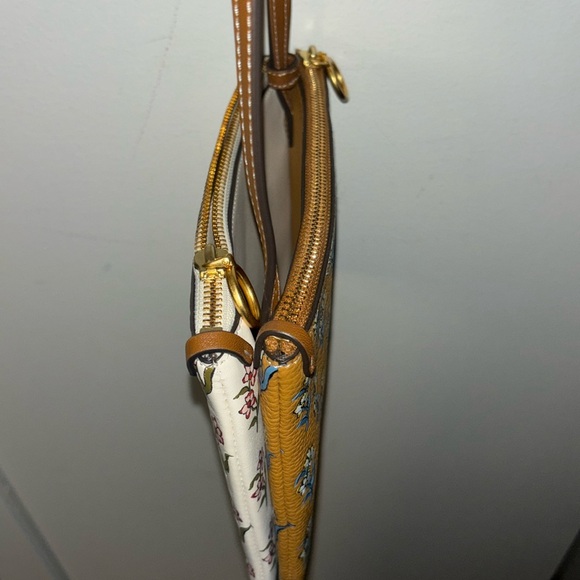 Tory Burch Perry Bombe Printed Double Zip Mini Bag - Picture 2 of 5